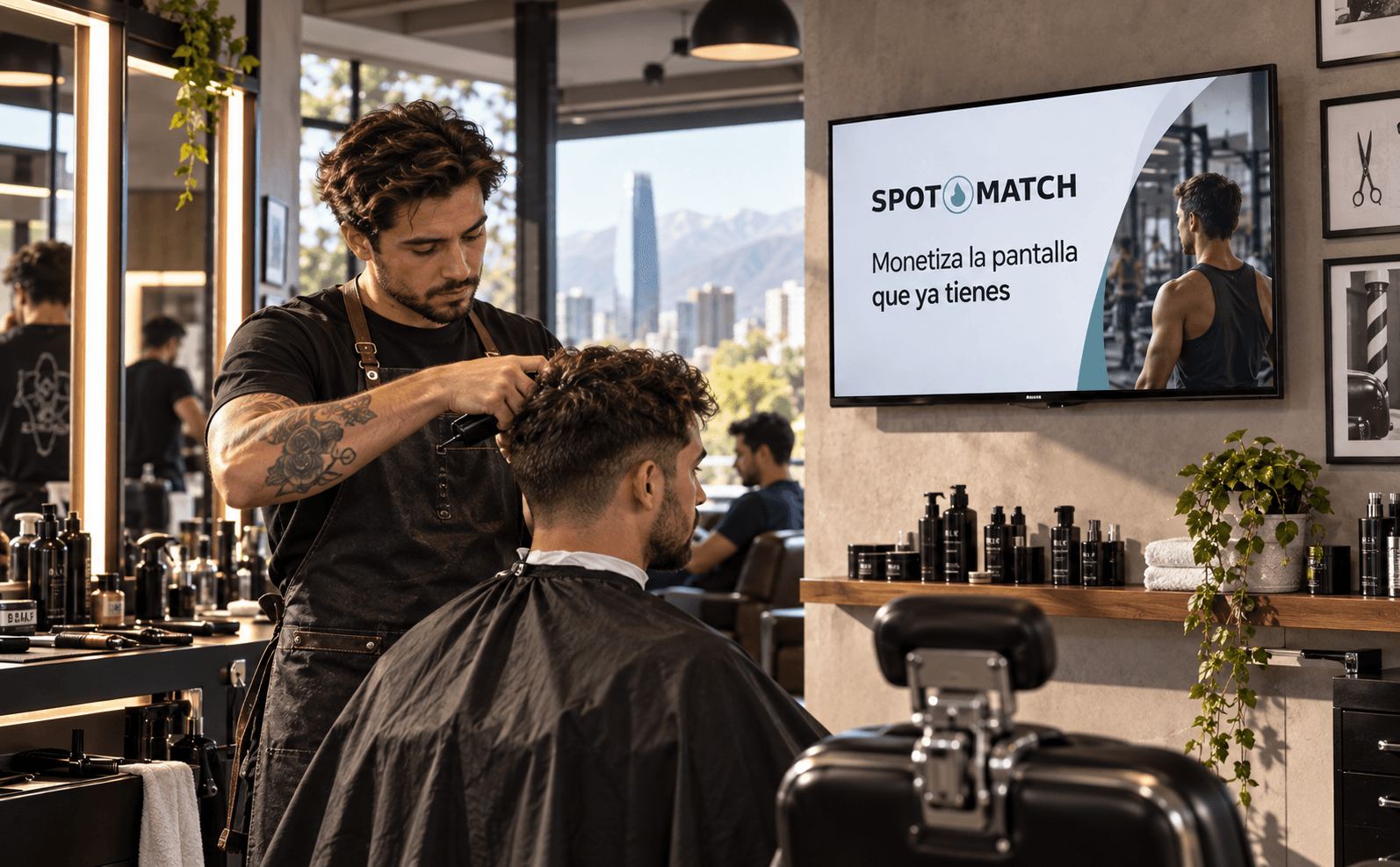 Barberías y salones
